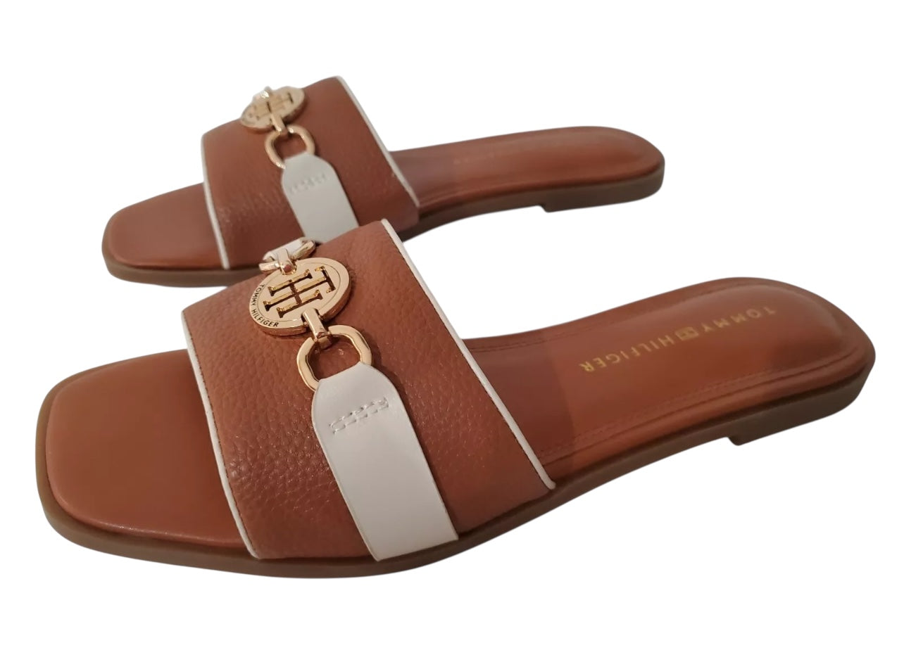 Tommy Hilfiger Beige Slide