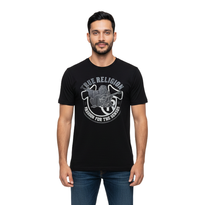 True Religion Black T-Shirt