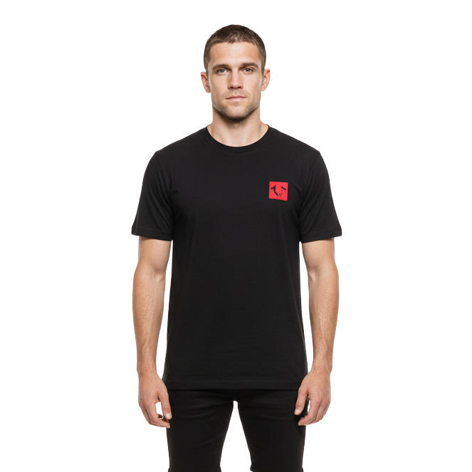 True Religion Black & Red T-Shirt