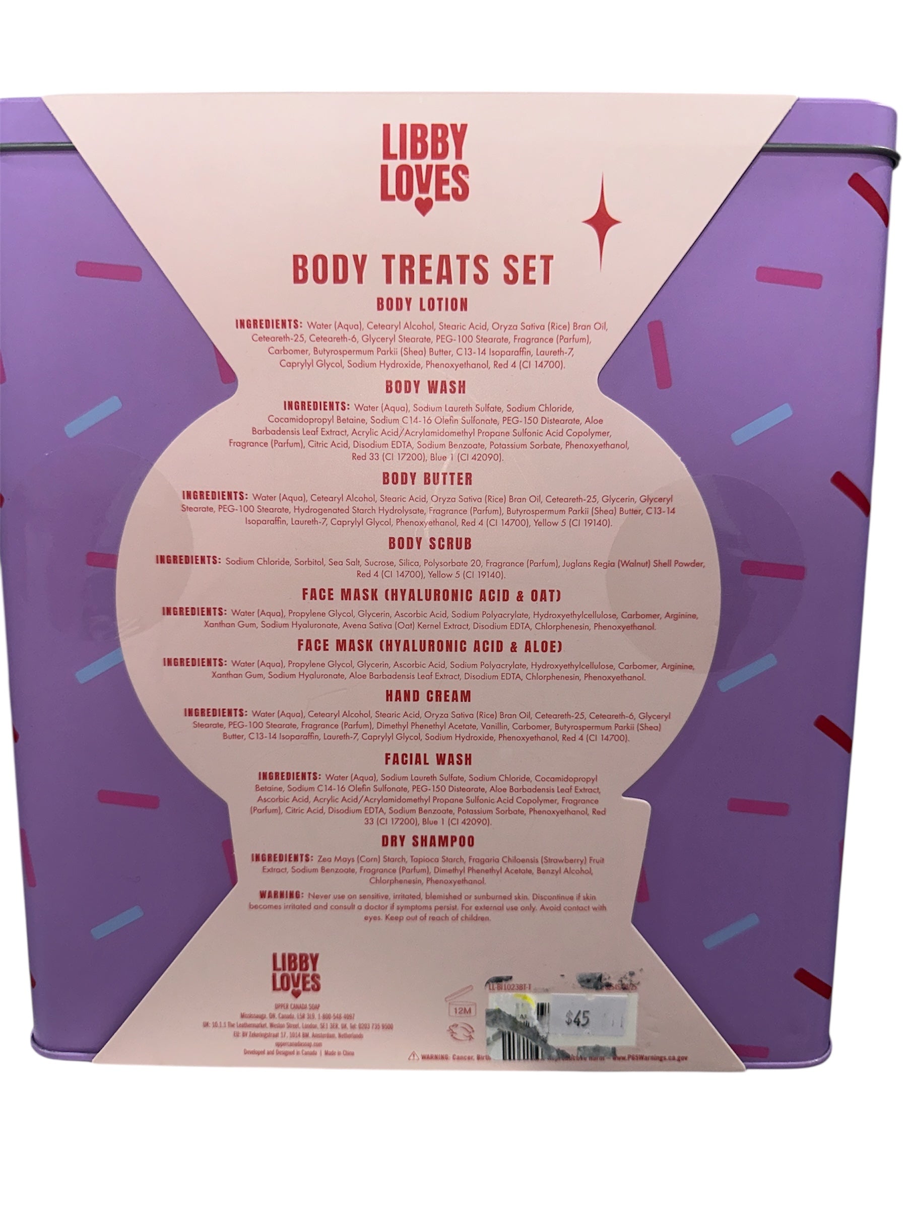Libby Loves 11 Pieces Body Set