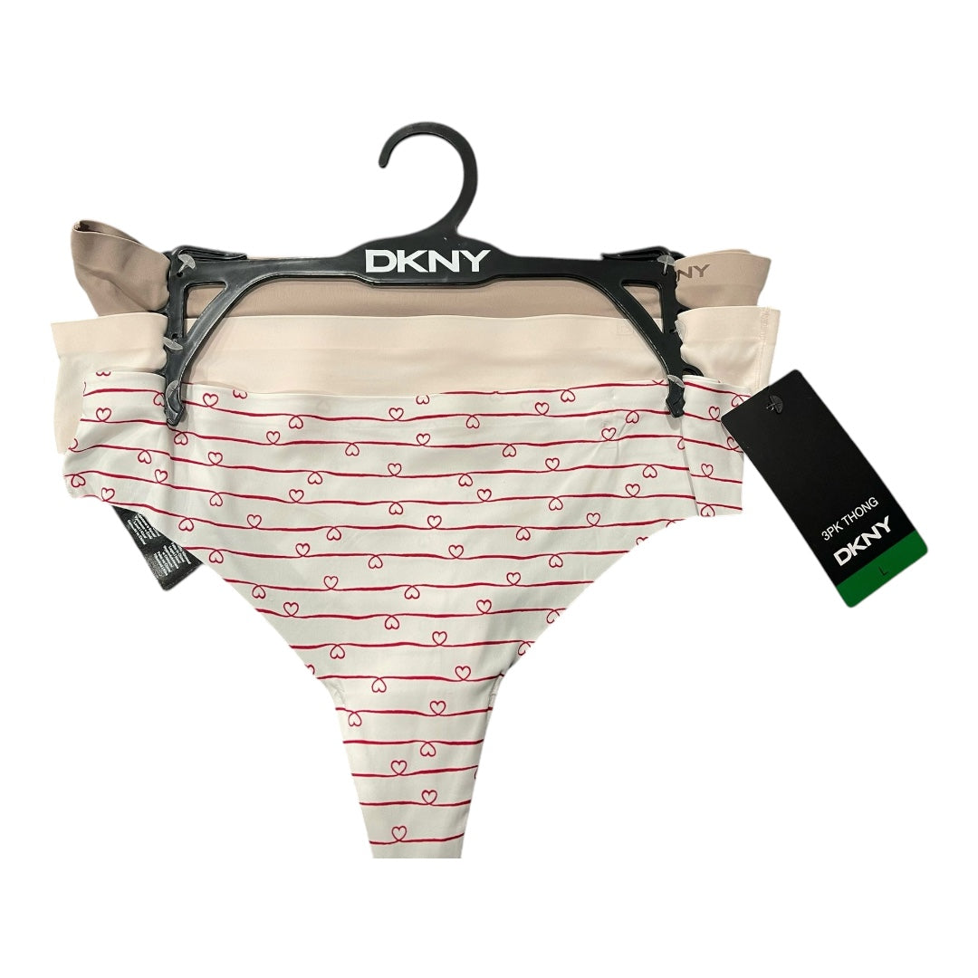DKNY 3 Pack Thongs