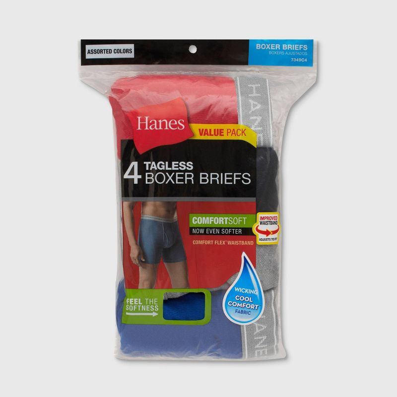 HANES 4 Pack Briefs