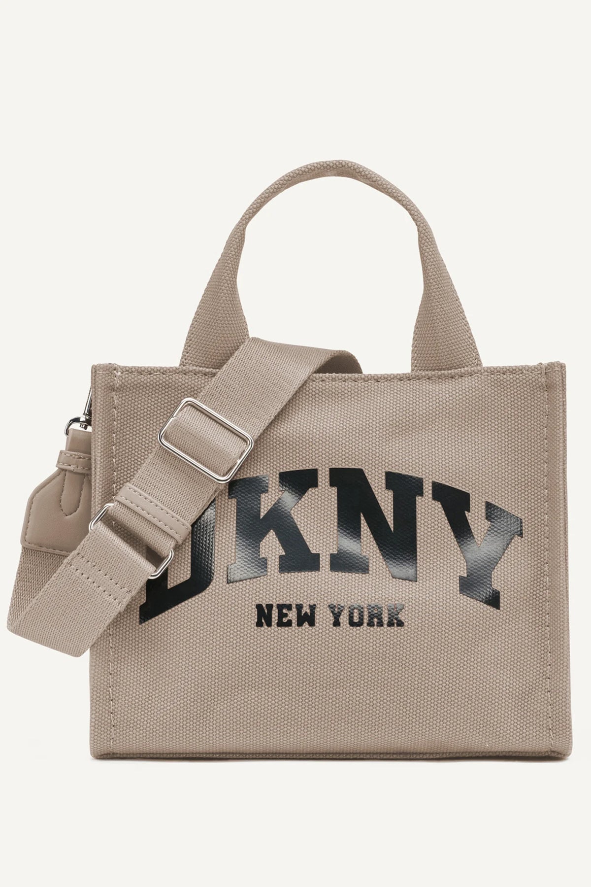 DKNY SMALL CANVAS LOGO TOTE