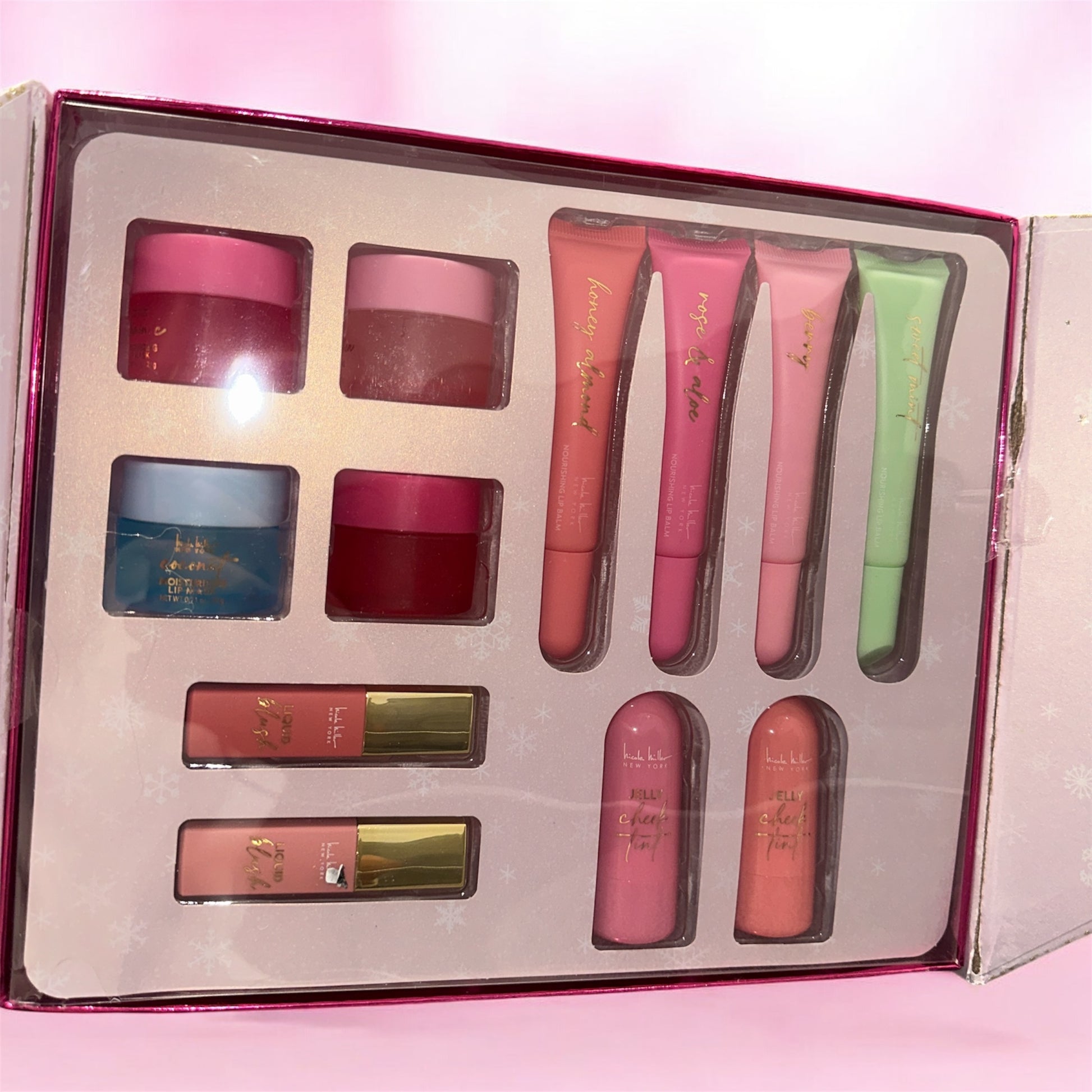 Hicole Hiller New York 12 Piece Lip & Cheek Set