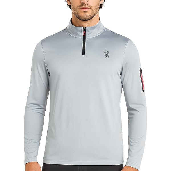 Spyder Long Sleeve Grey Tee