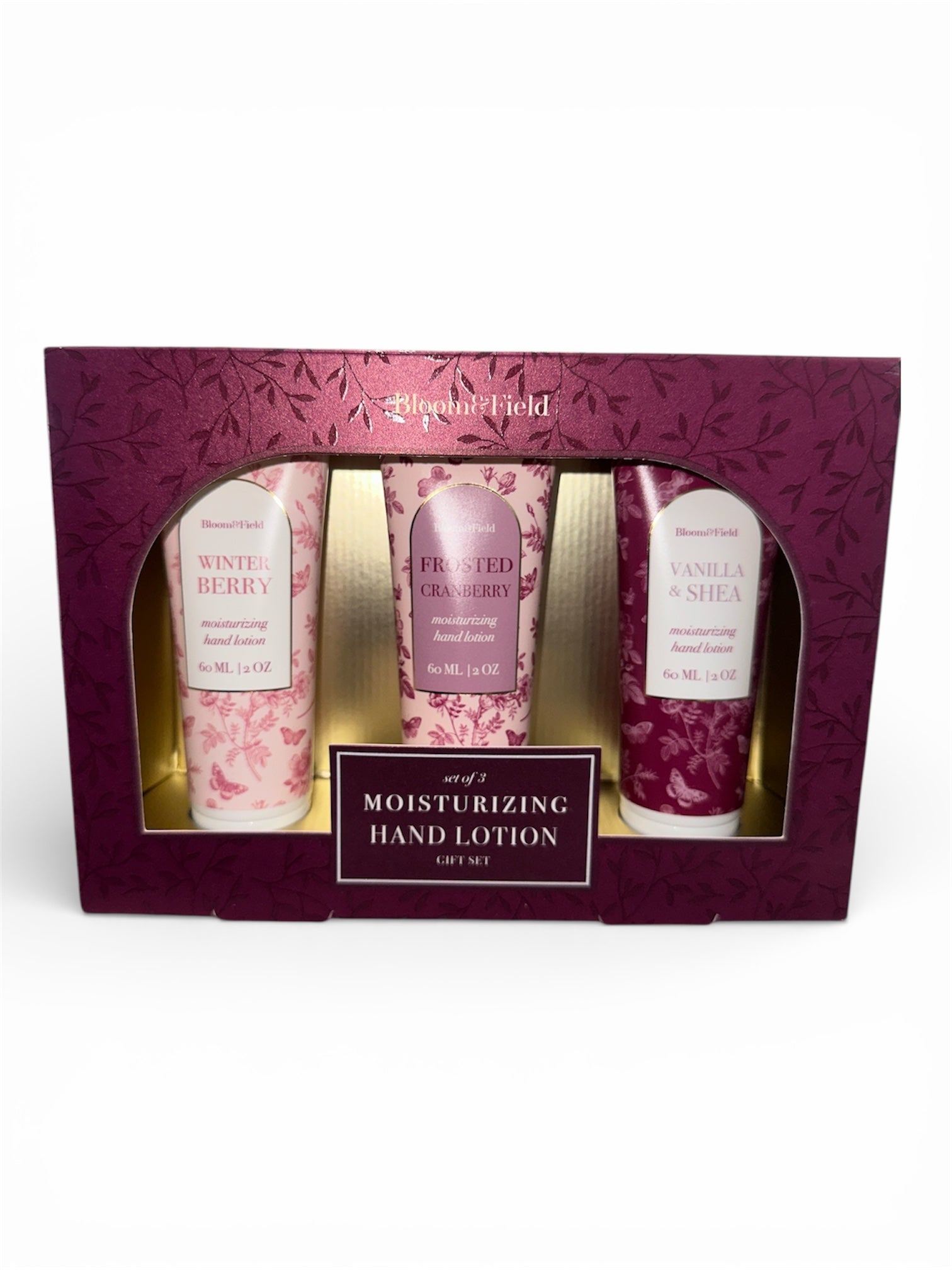 Bloom & Field Set of 3 Moisturizing Hand Lotion