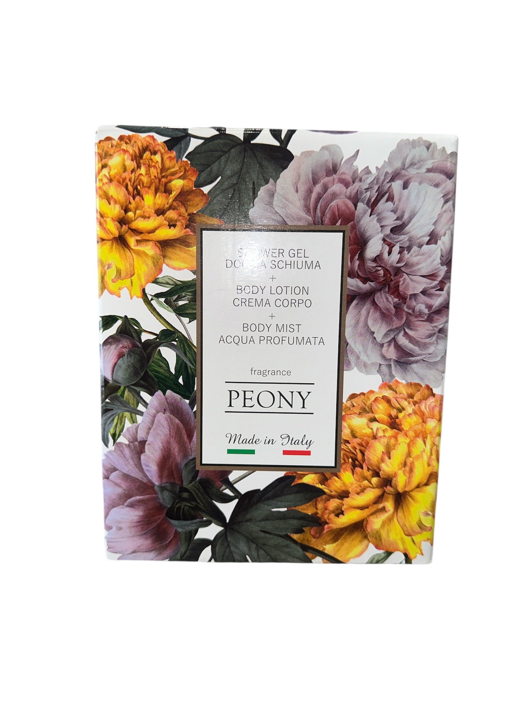 Peony Shower Gel + Body Lotion + Body Mist