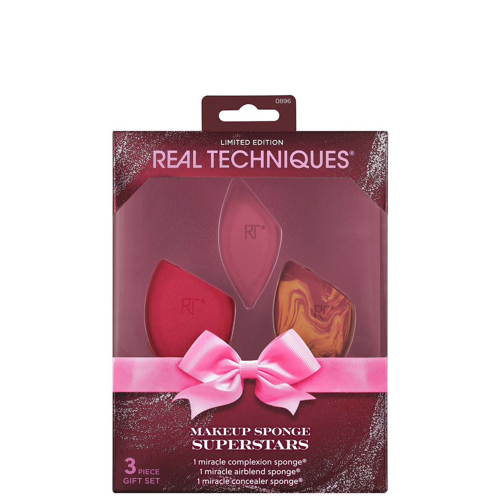 Real Techniques 3 Pc Makeup Sponge Set