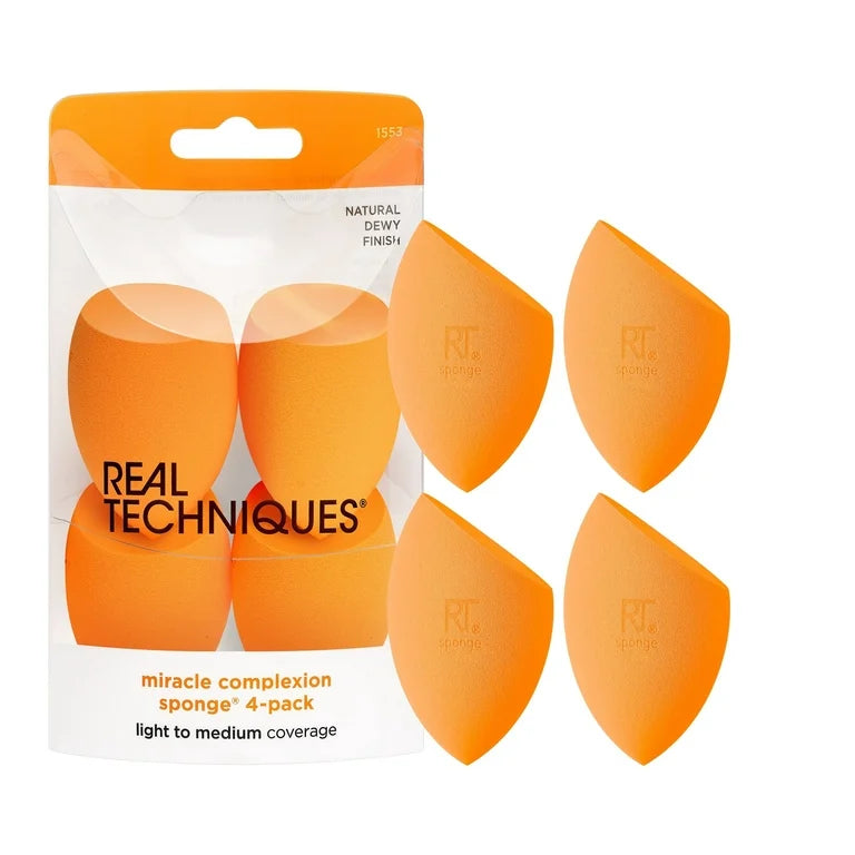 Real Techniques 4 Pcs Sponge Set