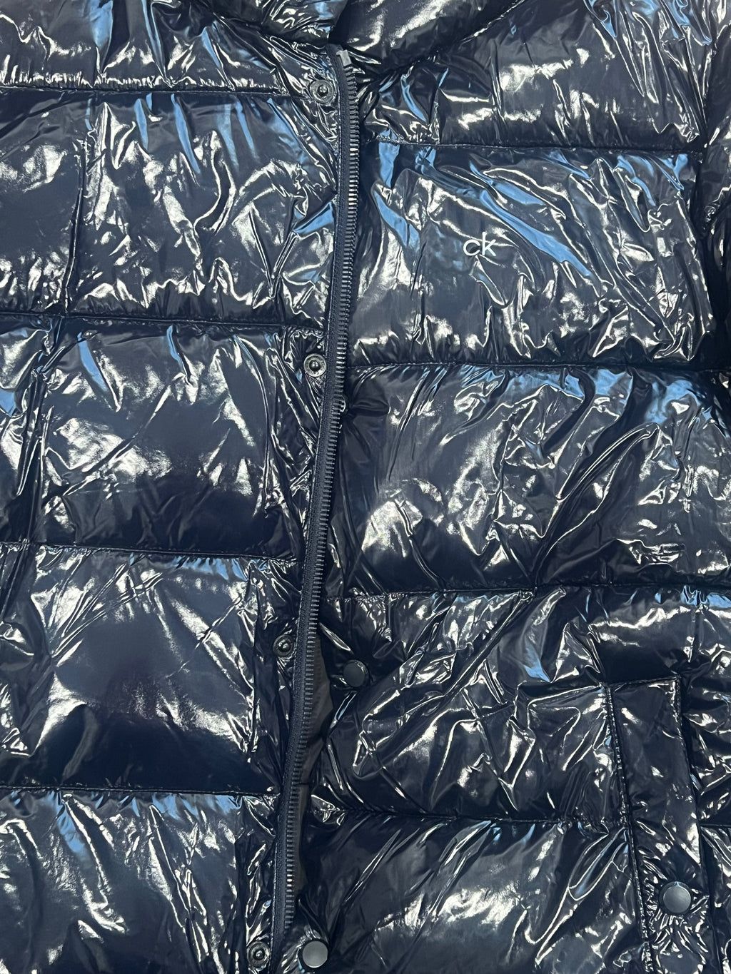 Calvin Klein Navy Puffer Jacket