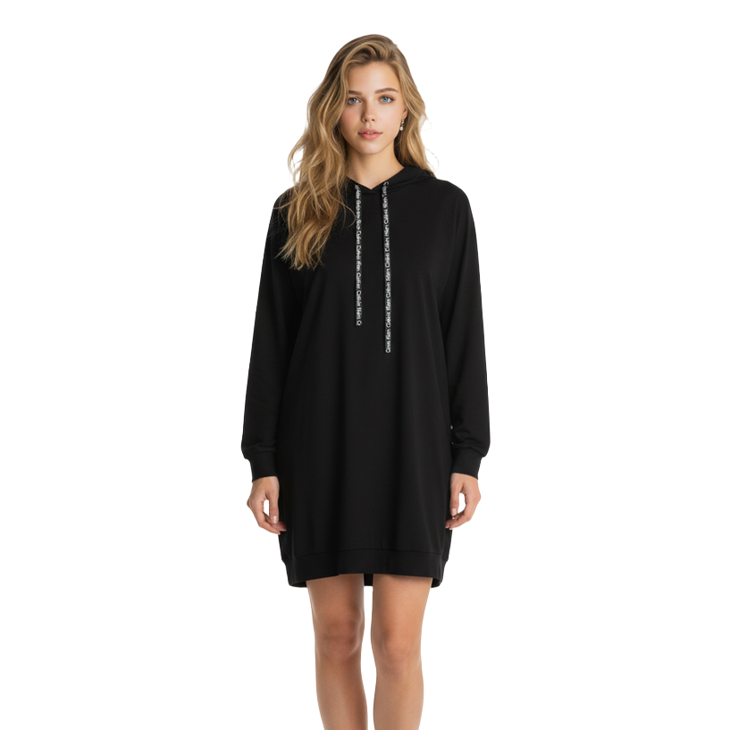 Calvin Klein Black Velvet Dress