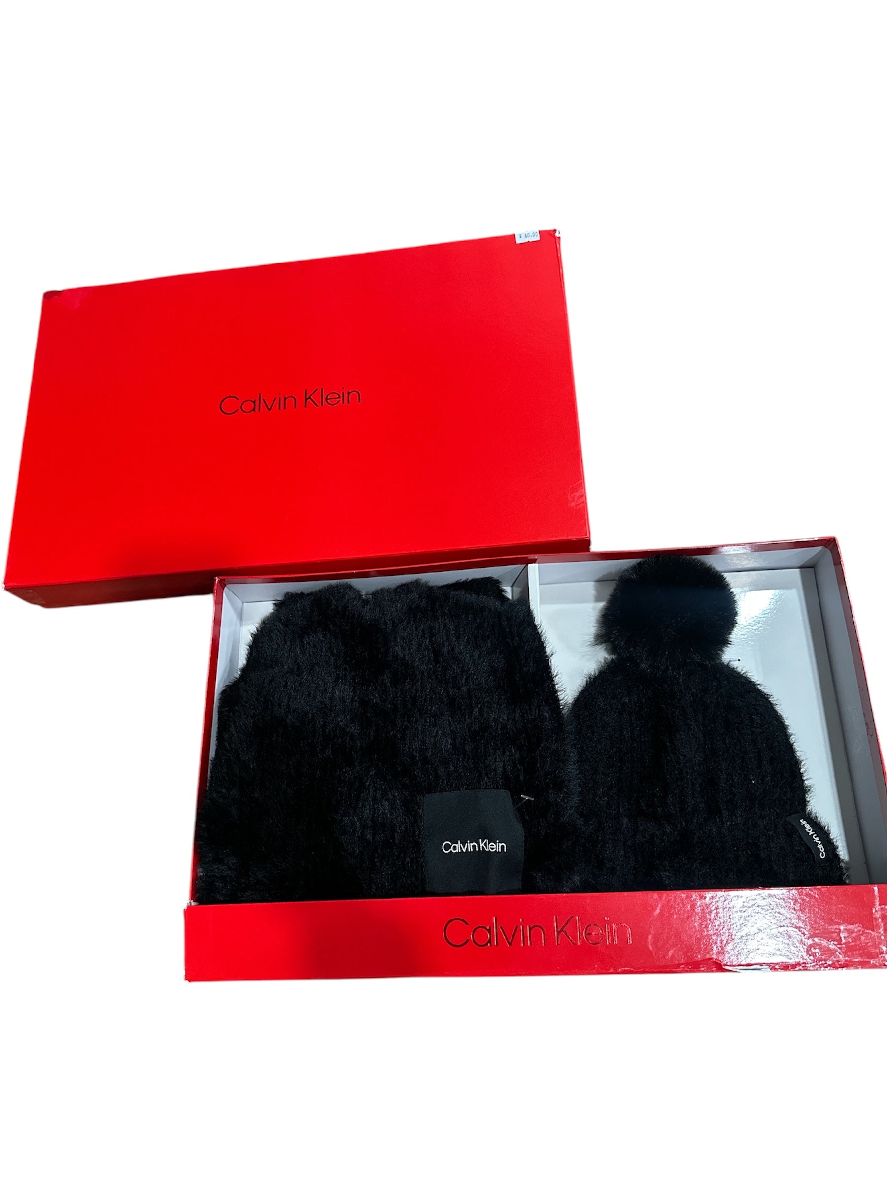 Calvin Klein Scarf and Beanie Set