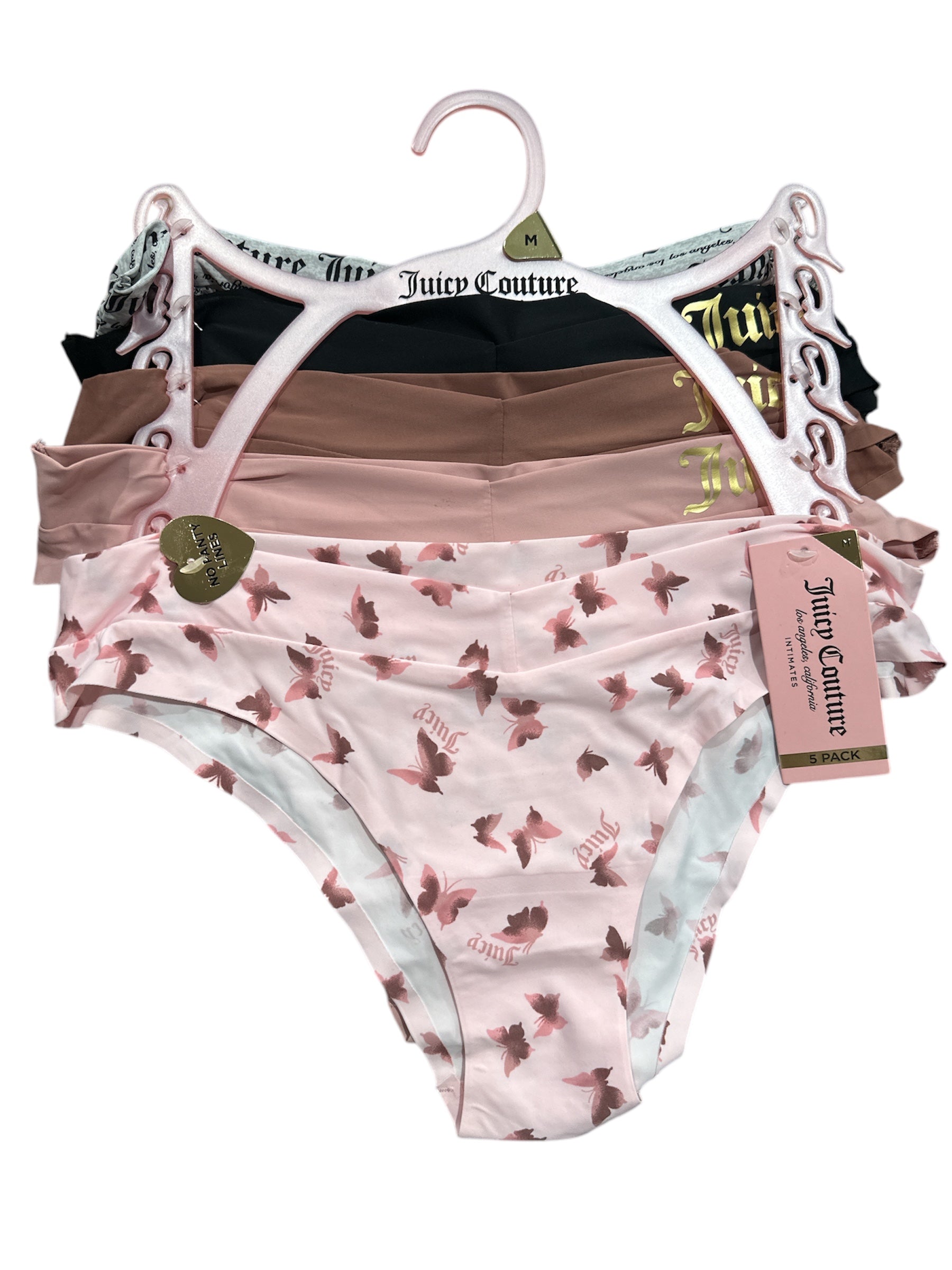 Juicy Couture 5 Pack Panties
