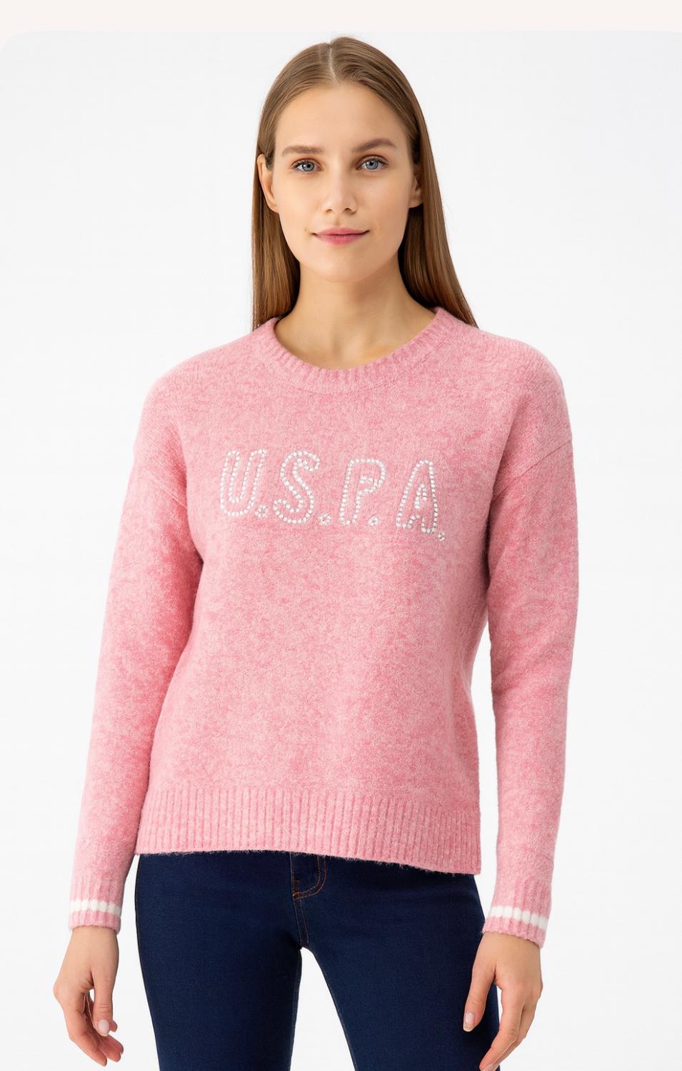 U.S. Polo Pink Sweater