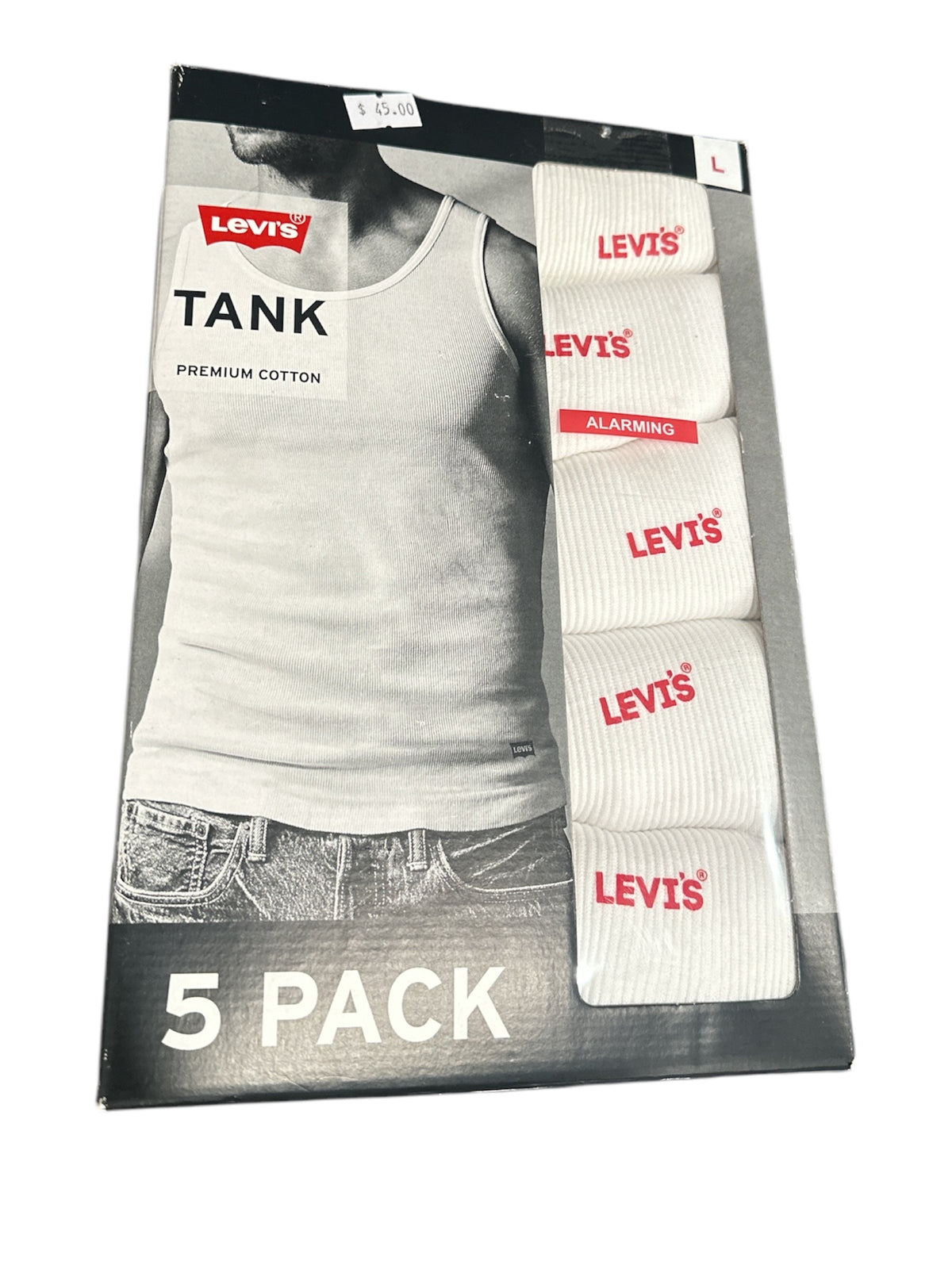 Levi’s 5 Pack Tank Tops Cotton