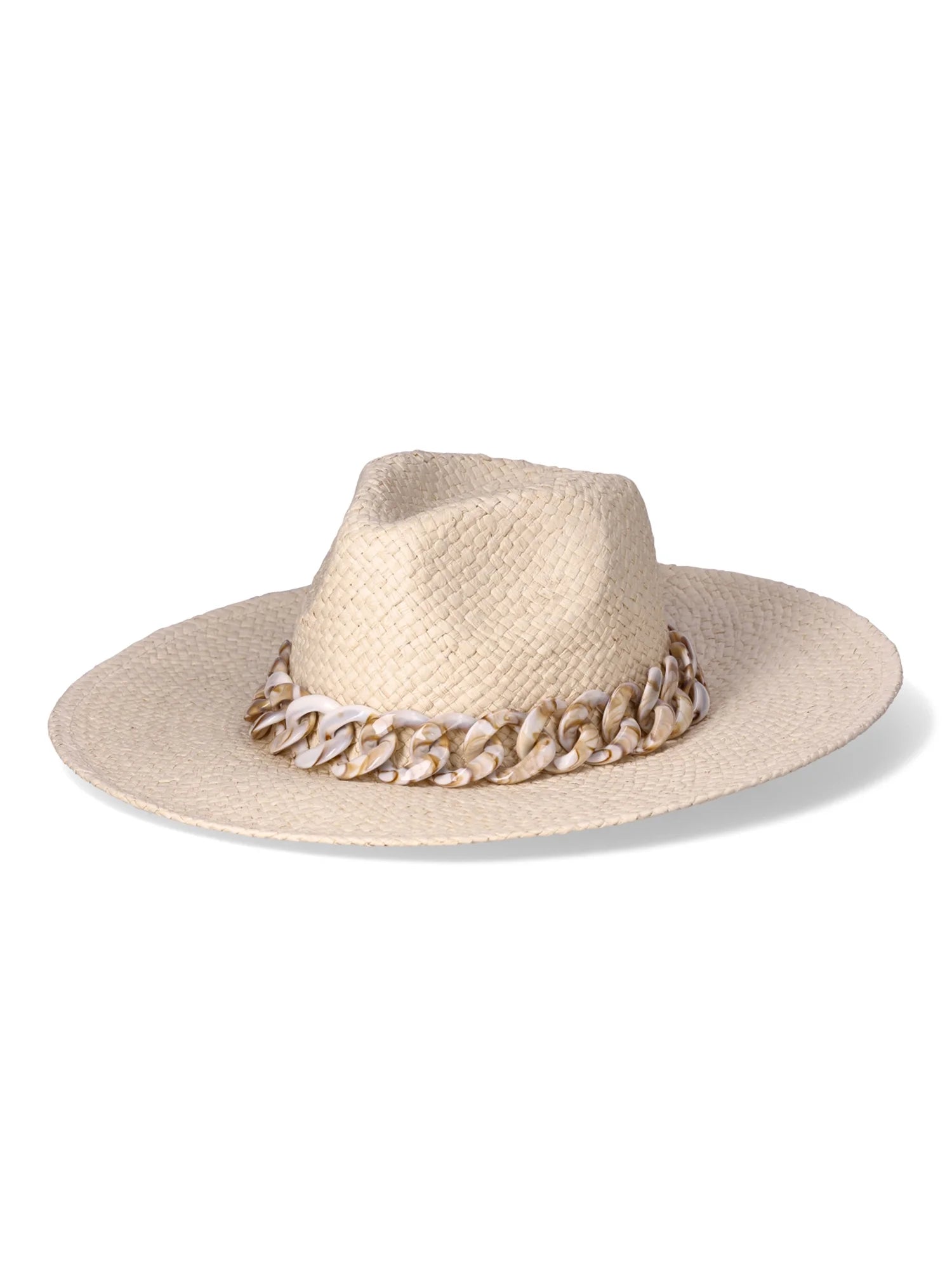 Dble Beige Sun Hat