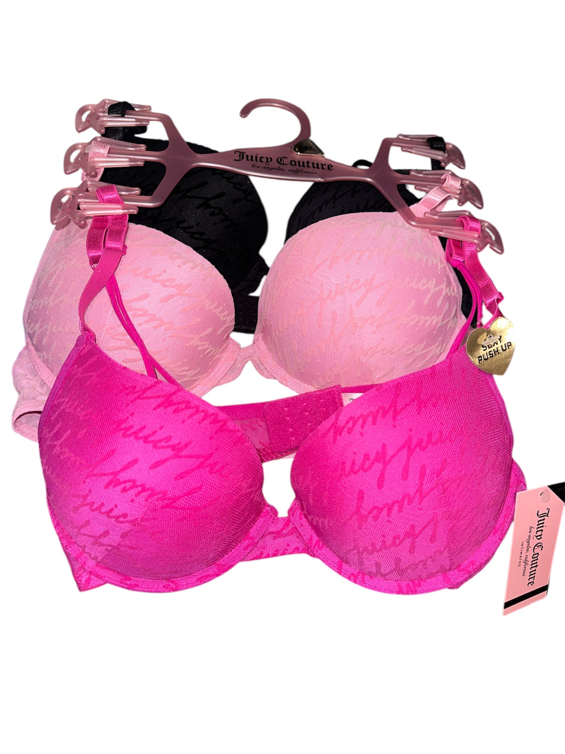 Juicy Couture 3 Pack Bras