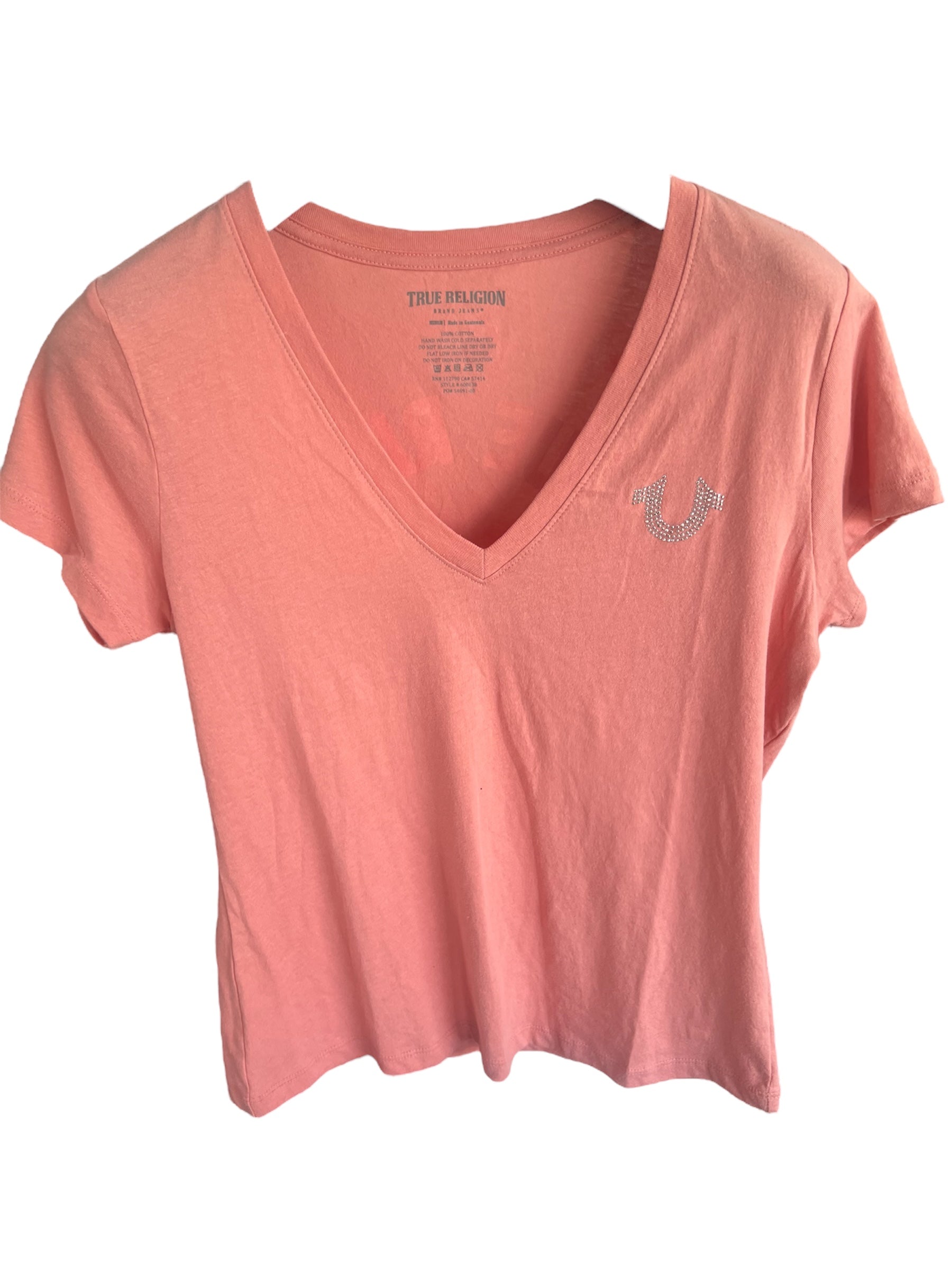 True Religion Pink Tshirt
