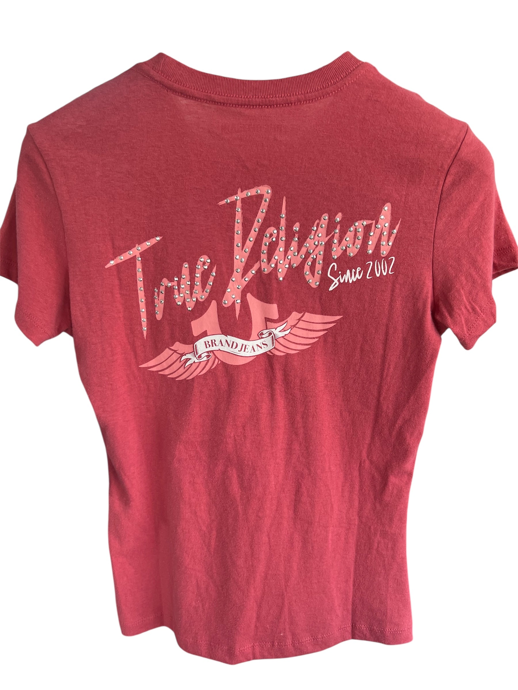 True Religion Pink Tshirt