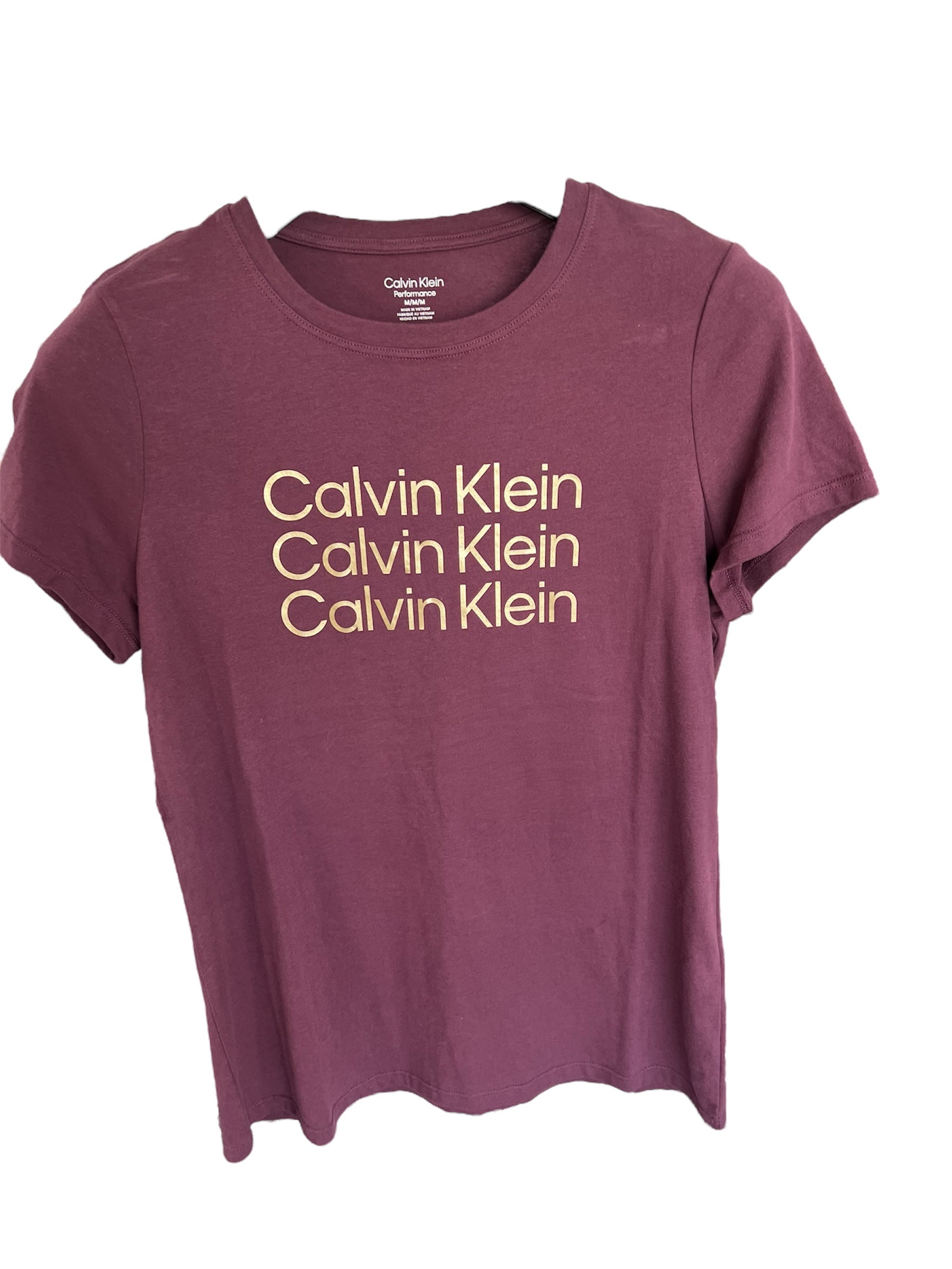 Calvin Klein Burgundy Tshirt
