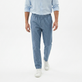 Calvin Klein Blue Shirt Linen Pants