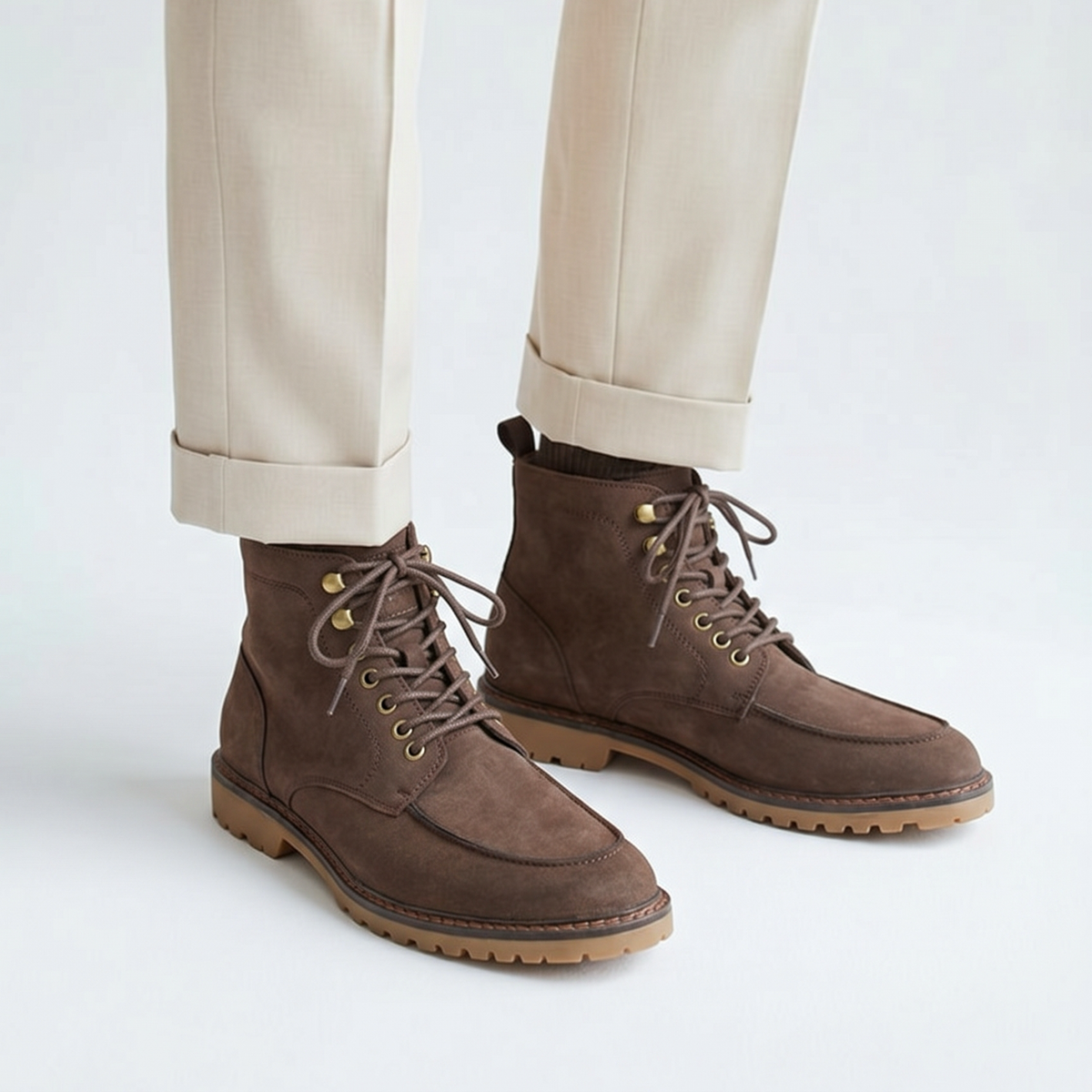Men Brown Boots