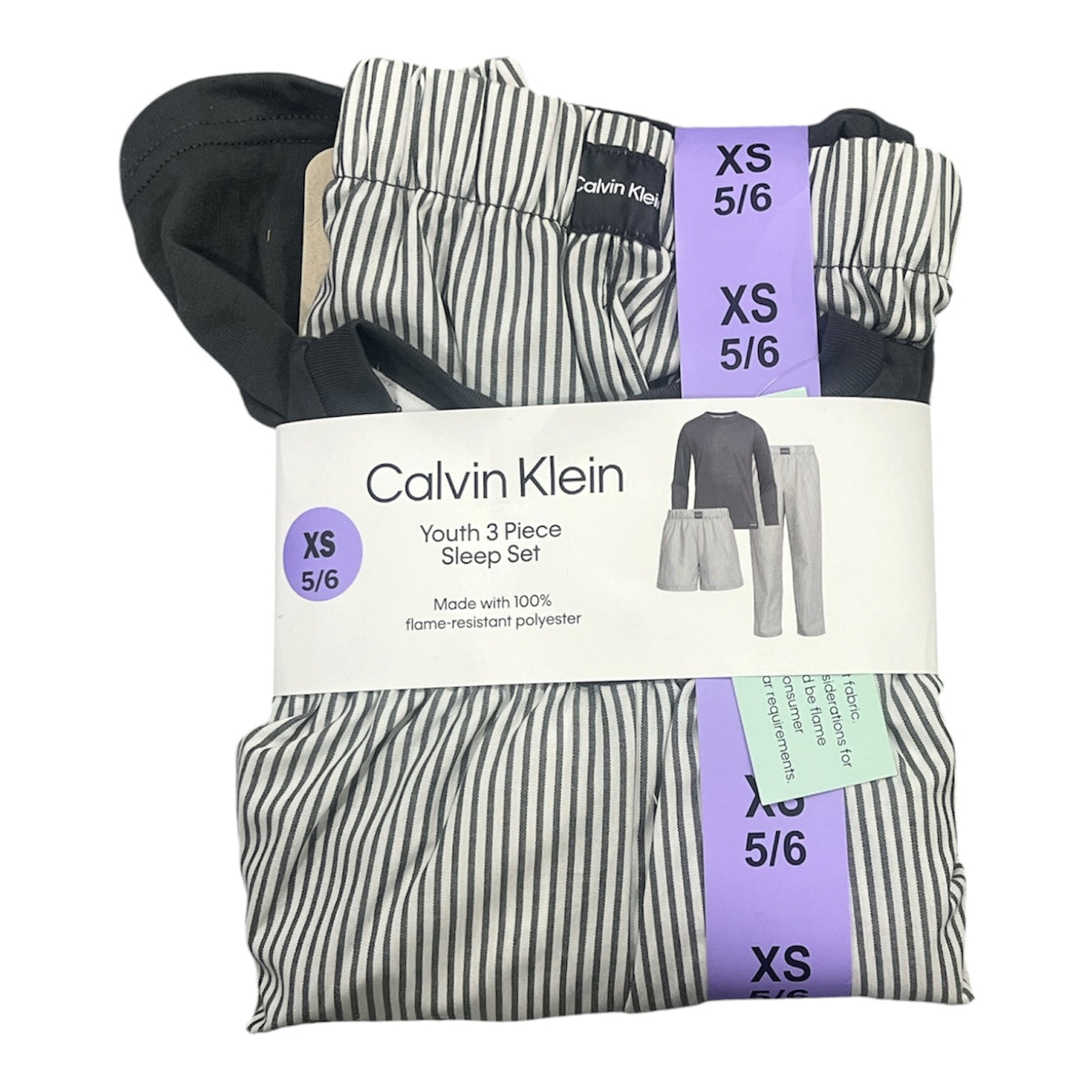 Calvin Klein Youth Grey 3-piece PJ Set