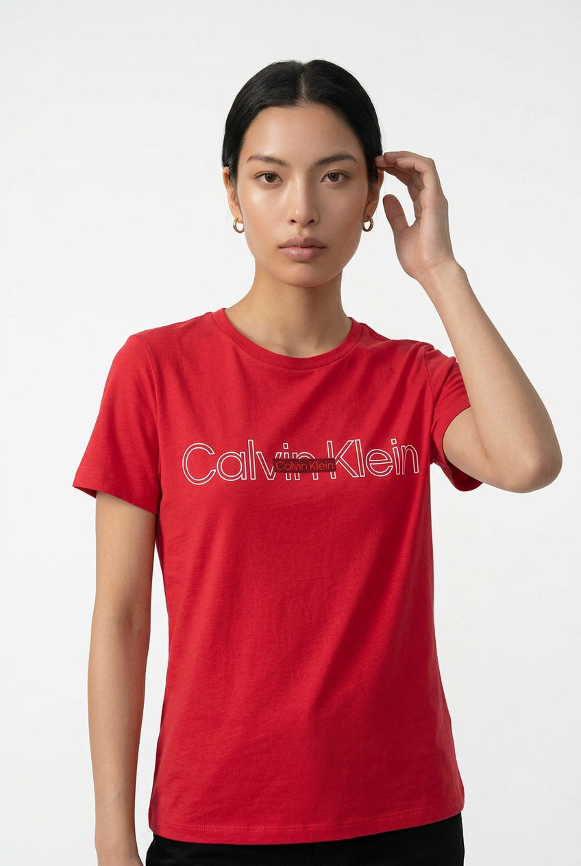 Cavin Klein Red T-Shirt