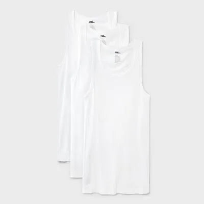 Calvin Klein Mens 100% Cotton T-Shirt Packs 3 White - Short Sleeve Crewneck