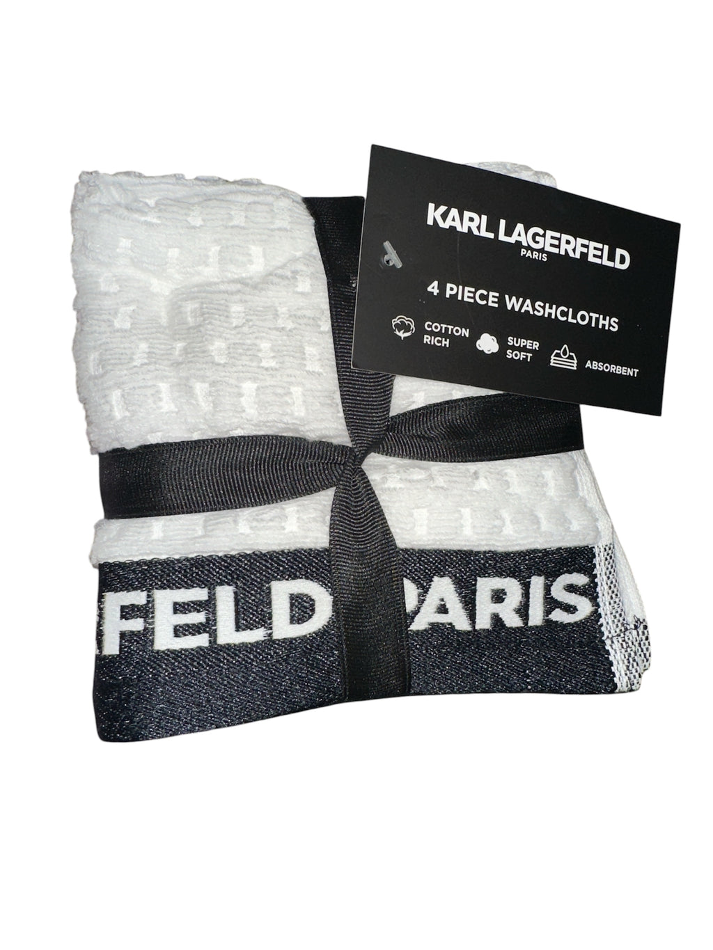 Karl Lagerfeld 4 Pack Face Towel