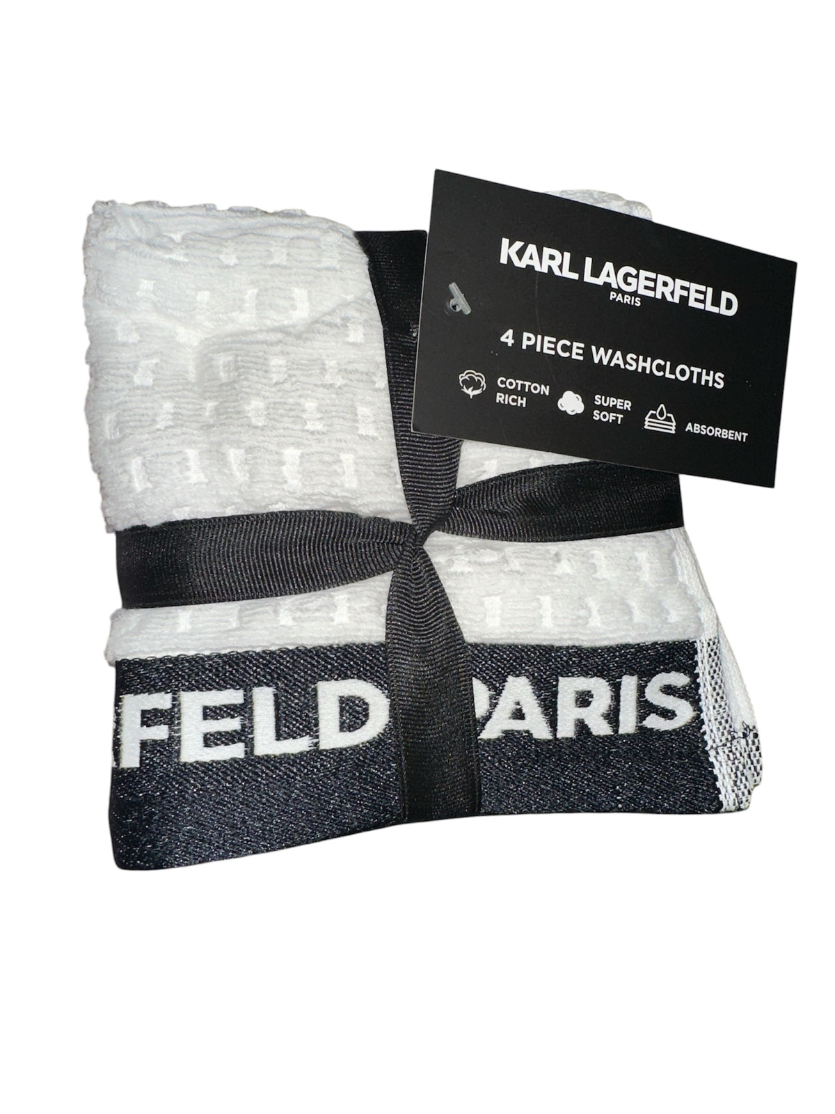 Karl Lagerfeld 4 Pack Face Towel