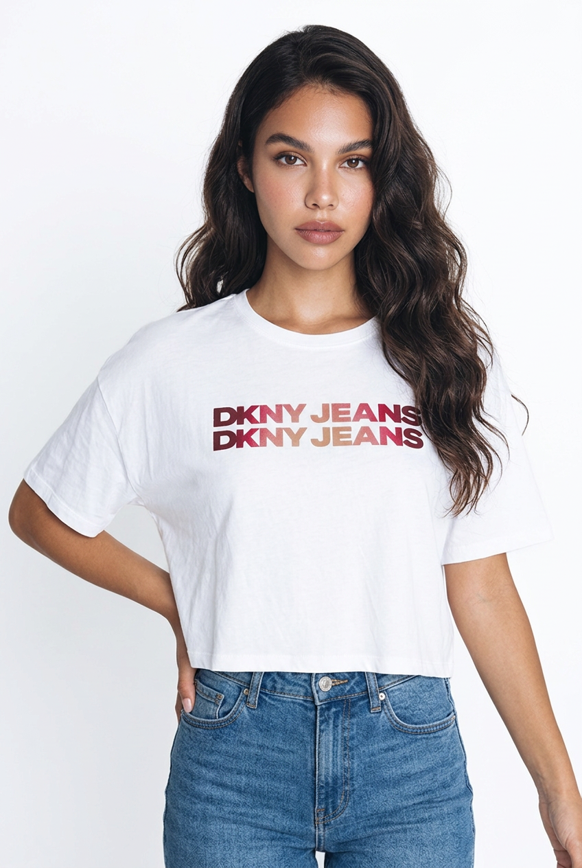 Dkny White Tshirt