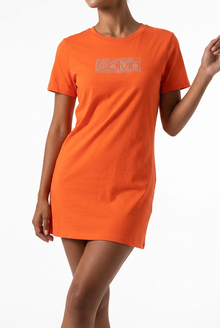 Calvin Klein Orange Dress