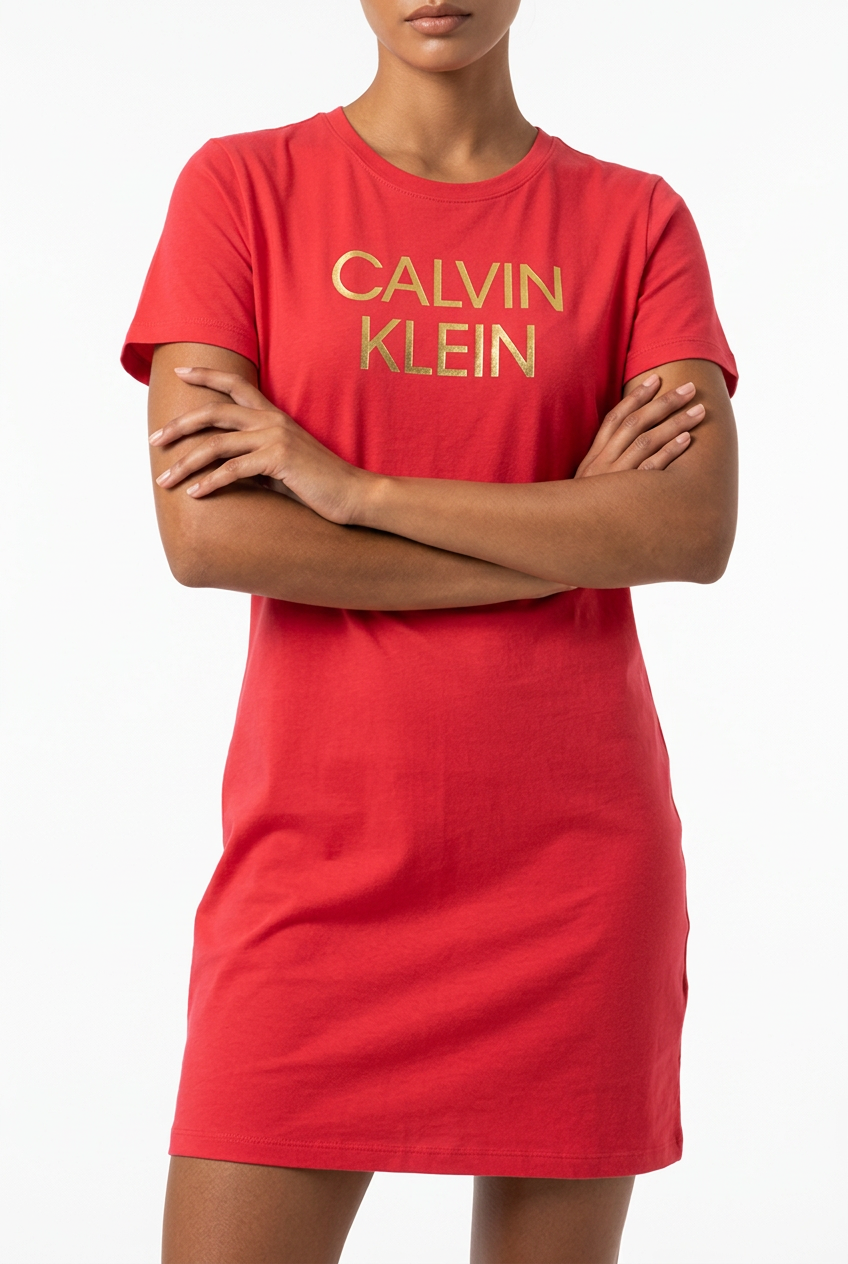 Calvin Klein Orange Dress