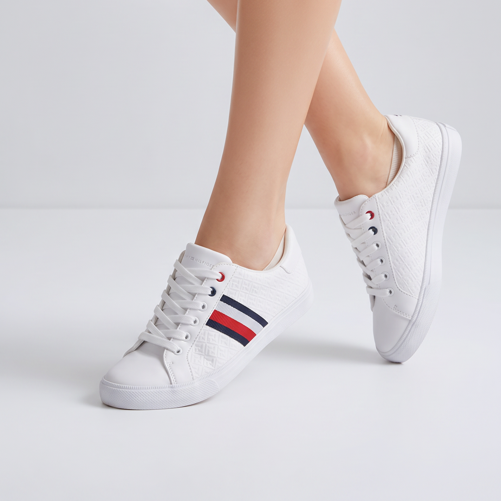Tommy Hilfiger White Sneakers