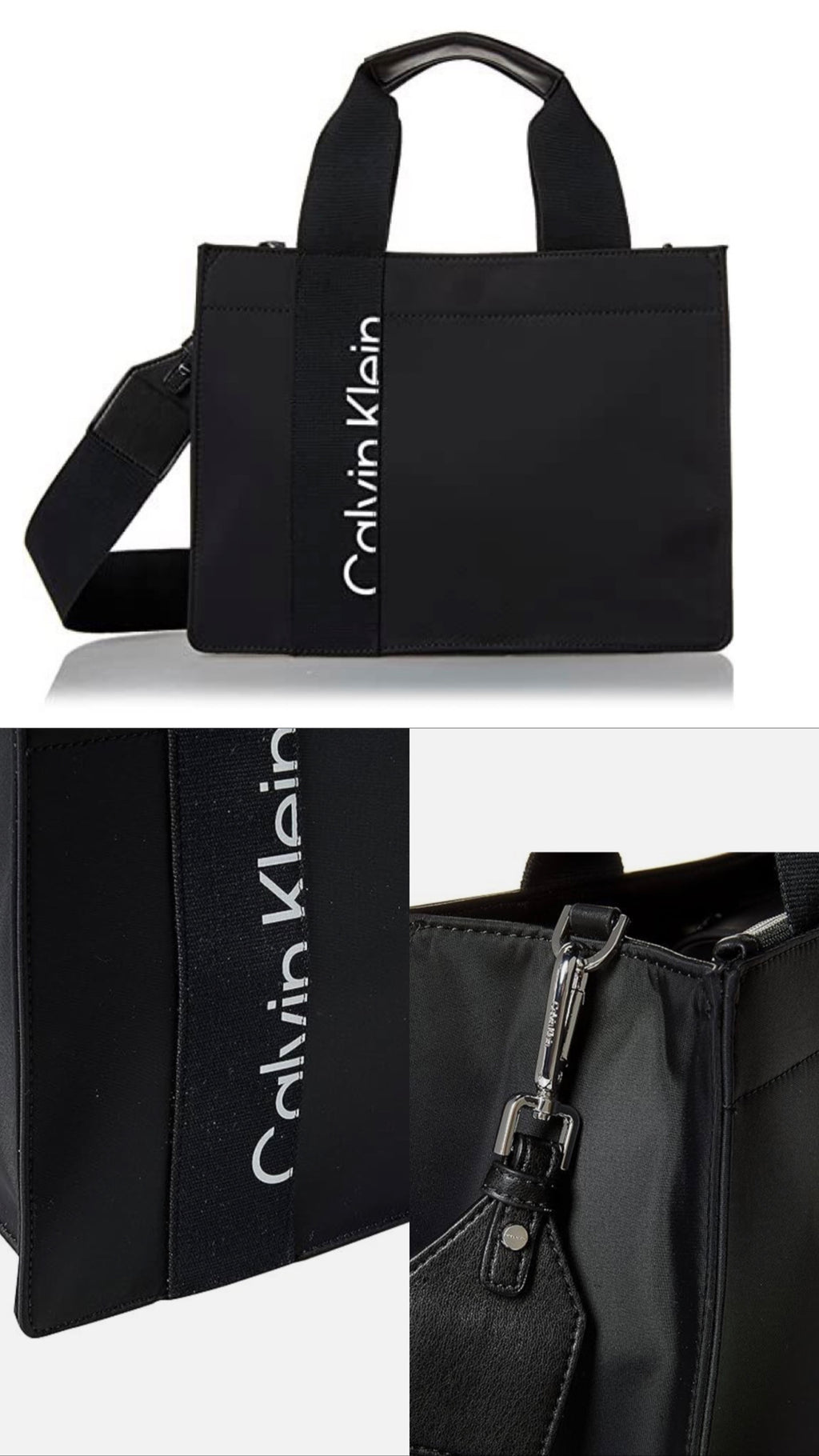 Calvin Klein Women's Havana Sport Mini Bag Crossbody, Black, One Size