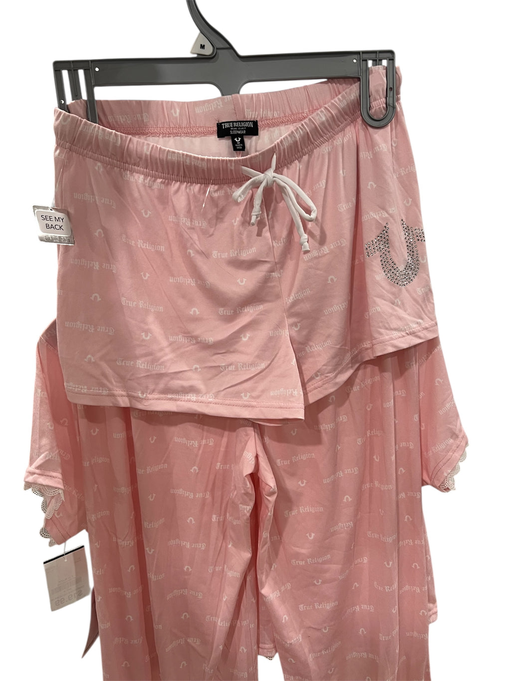 True Religion Pink 3 pcs Sleepwear