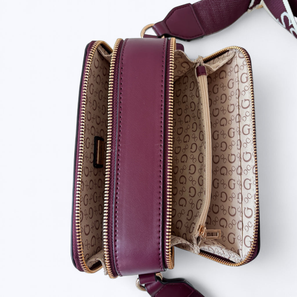 Guess Burgundy Bag