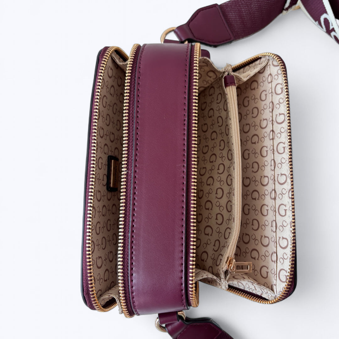 Guess Burgundy Bag