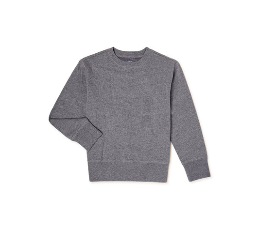 Athletic Unisex Fleece Sweatshirt Grey