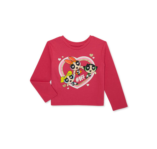 Girls Long Sleeve Powerpuff Girls Tee