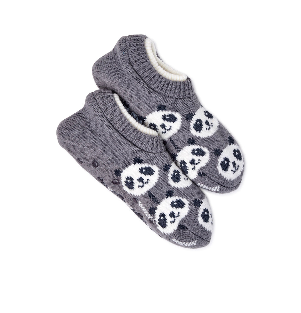 Grey Slipper Socks