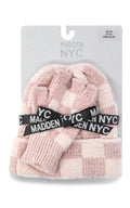 Madden NYC Women's Beanie and Winter Glove 2-Piece Set