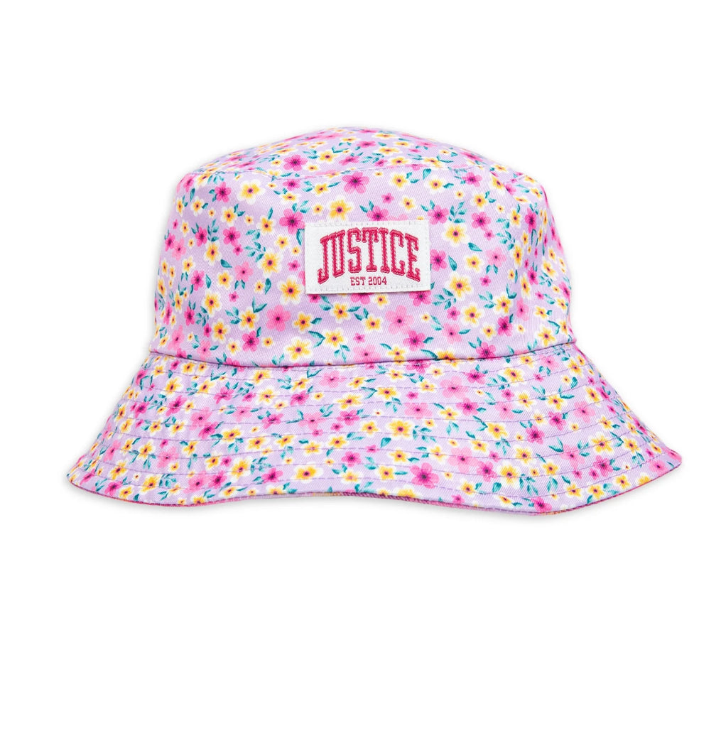 Justice Girls Bucket Style Hat, Reversible