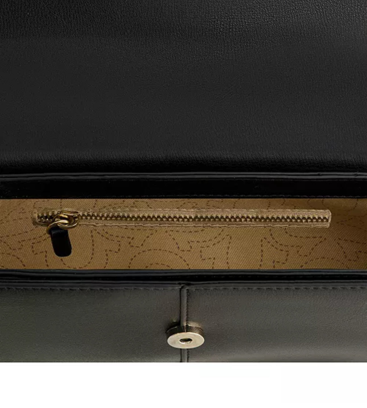 True Religion Black Leather Crossbody