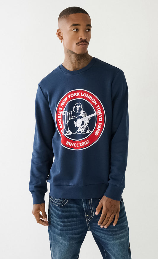 True Religion Navy Blue Sweater