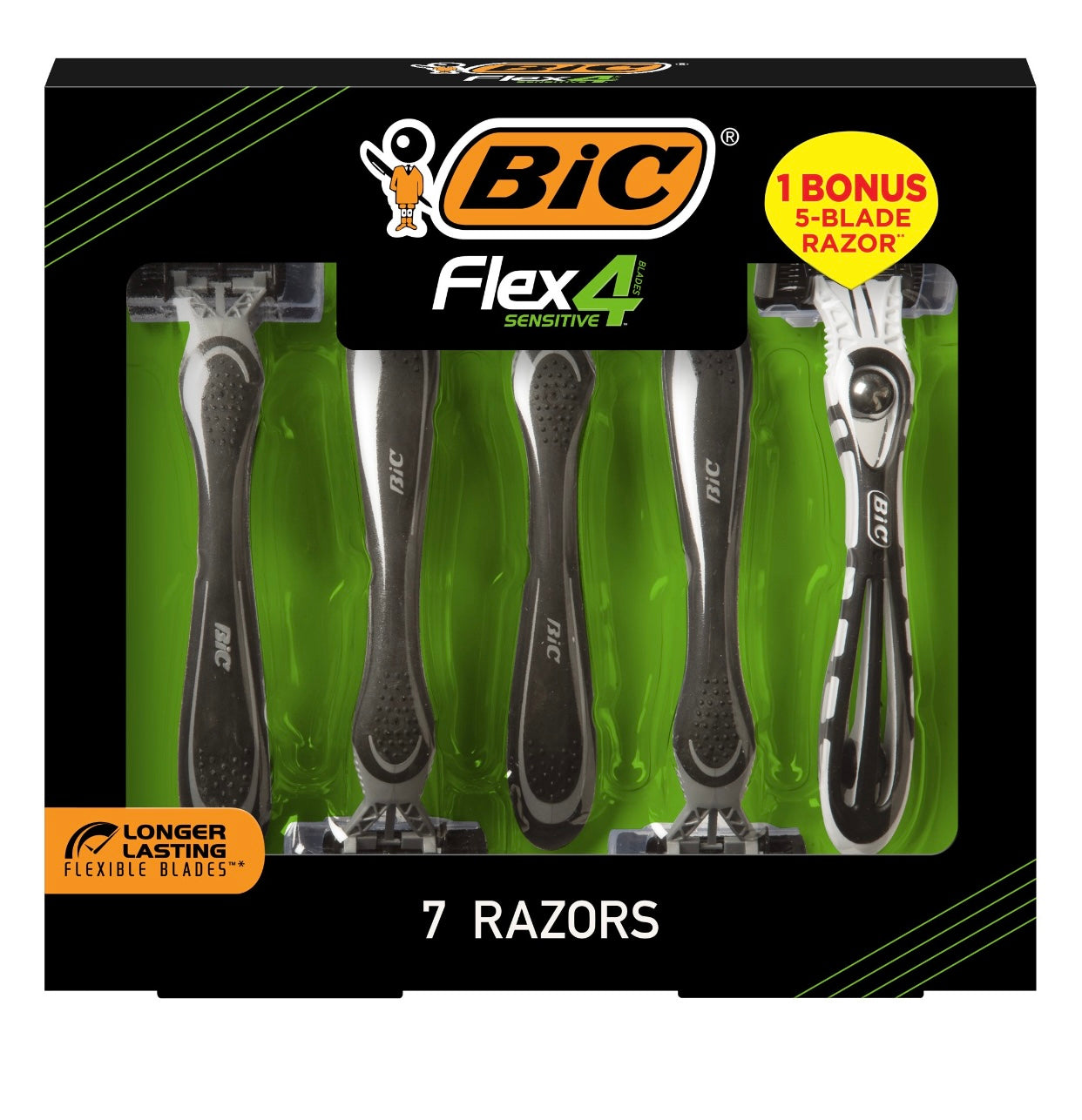BIC Long Lasting 7 Razors – The Code
