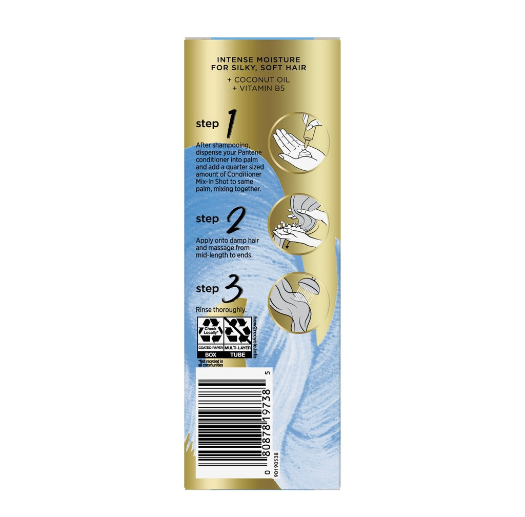 Pantene Pro-V Hydrate Booster, Conditioner Mix-In, 15 ml