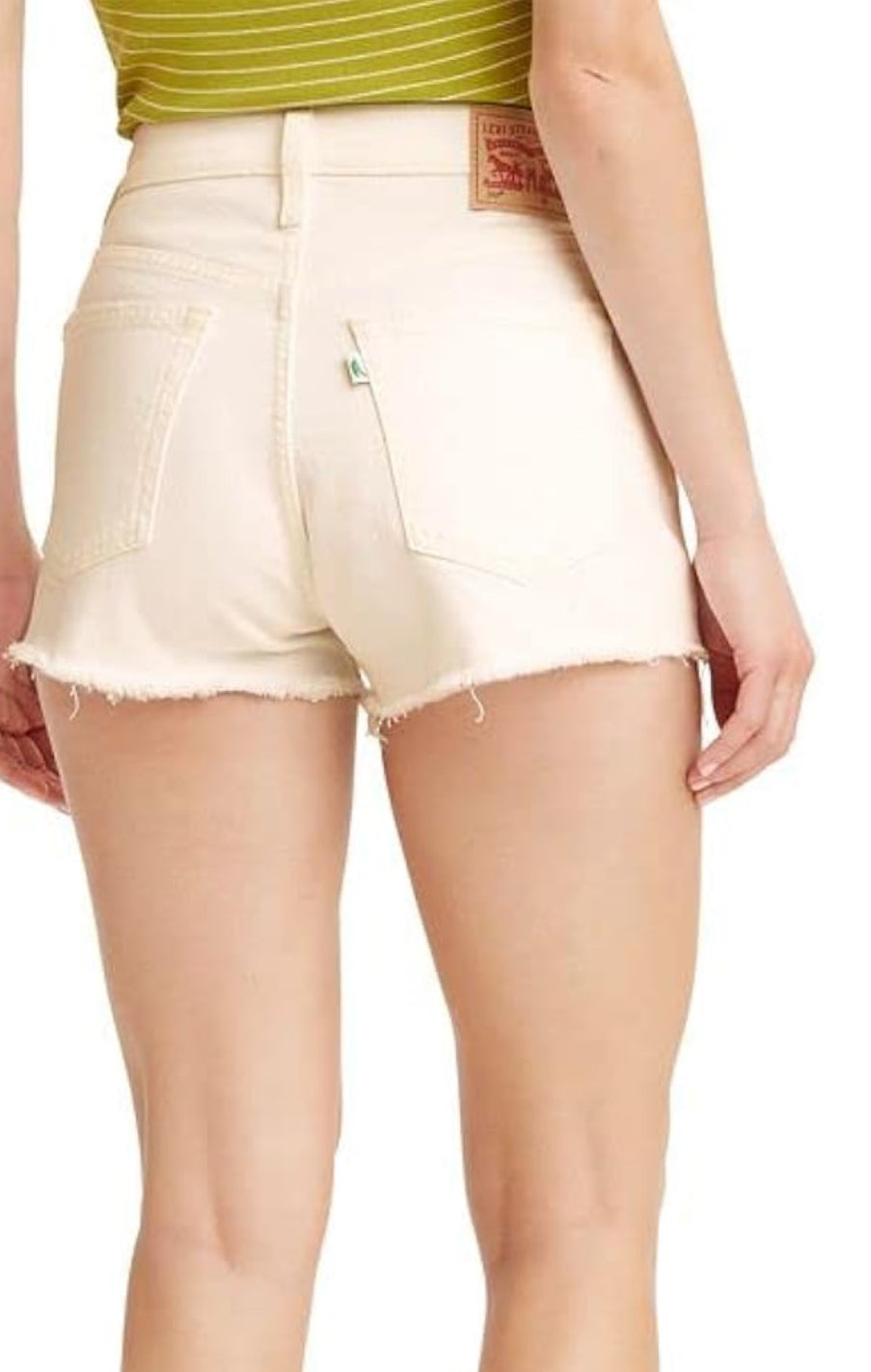 Levi's Women's 501 Original Shorts, Whiteboard-White, 31