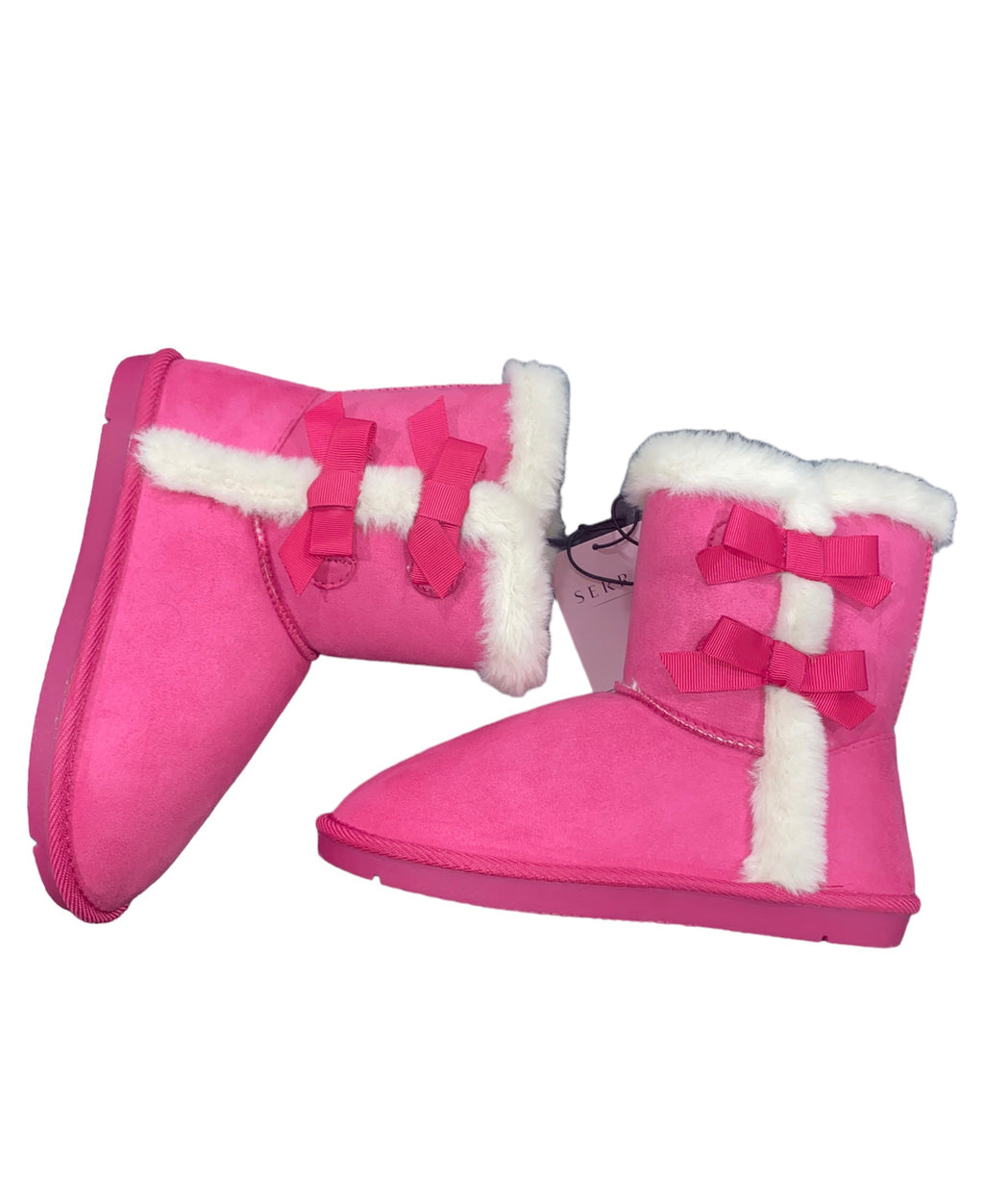 Cozy Fuchsia Winter Boots